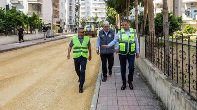 Mezitli’de asfalt mesaisi: Sadece yol değil, altyapı da baştan aşağı yenileniyor