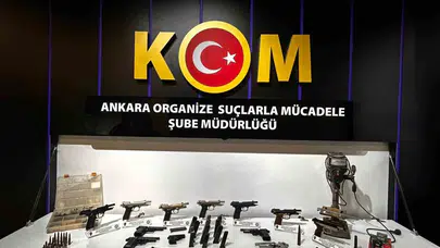 Başkentte silah kaçakçılarına ağır darbe: Kurusıkıdan ölümcül silaha dönüştürüyorlardı