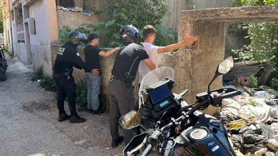 Adana'da zehir tacirlerine geçit yok: Metruk binalar didik didik arandı