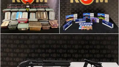 Bayburt’ta kaçakçılara geçit yok: Adreslere yapılan baskında cephanelik çıktı