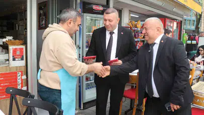Denizli esnafının nabzını tuttu: Başkan Erbeği’den 4 Mayıs öncesi birlik mesajı