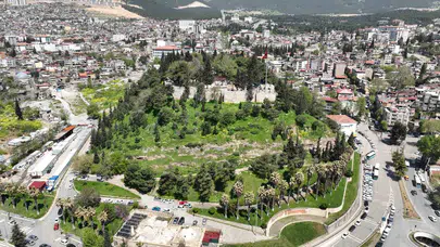 Depremin izleri siliniyor: Kahramanmaraş Kalesi eski ihtişamına kavuşuyor