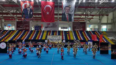 Adıyaman’da kültür şöleni: 600 sporcu Türkiye finalleri için ter döktü