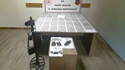 Tarihi miras kaçakçılarına jandarma darbesi: Evlerinden müze çıktı
