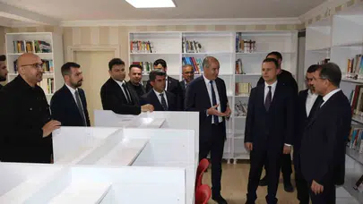 İdil’de eğitime hayırsever dokunuşu: Öğrenciler modern kütüphanelerine kavuştu