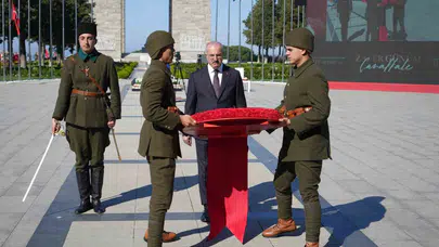 Çanakkale’de 111 yıllık onurlu miras: Şehitler Abidesi’nde barış ve minnet buluşması