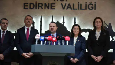 Adalet Bakanı Gürlek’ten Edirne’de net mesaj: Hiçbir dosya tozlu raflara kalkmayacak