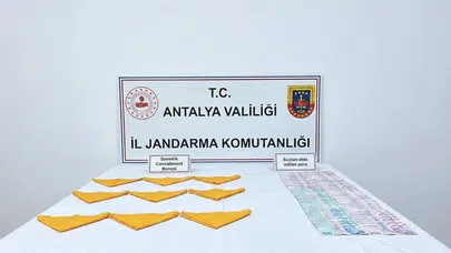 Zehir tacirlerine Alanya darbesi: 25 bin kişilik felaket ele geçirildi