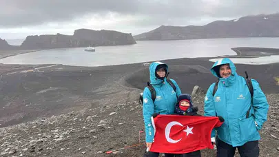 7 yaşındaki Pars imkansızı başardı: Güney Kutbu’na giden en genç Türk oldu