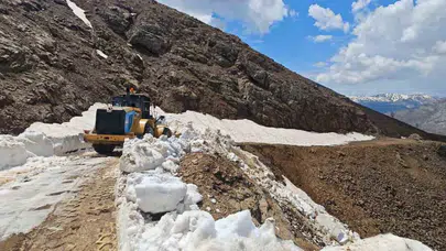 Kulp’ta kışın izleri siliniyor: Dağ köylerinin ulaşım çilesi bitiyor