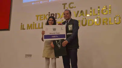 Gençlerin kaleminden bağımlılığa karşı güçlü mesaj: Tekirdağ'da ödüller sahiplerini buldu