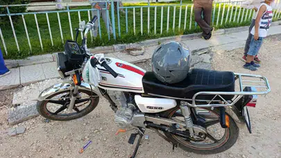 Adıyaman’da iki tekerlekli araçların karıştığı kaza: İki kişi hastanelik oldu