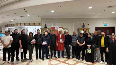 Kayseri mobilyada rotayı dünyaya çevirdi: Rus ve Türkmen heyetle dev iş birliği