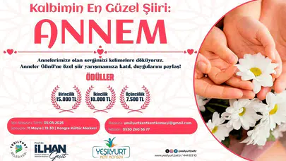 Kalemini anneniz için konuşturun: Yeşilyurt’ta şiirler ödülle buluşuyor