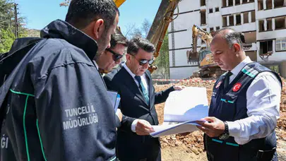 Tunceli'nin kalbinde dev dönüşüm: Şehrin çehresini değiştirecek proje resmen start aldı