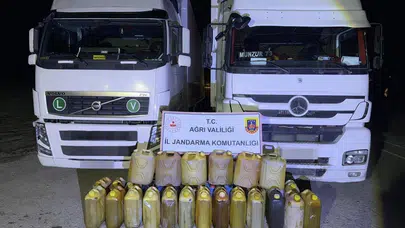 Doğubayazıt’ta kaçak akaryakıt operasyonu: Tırda yakayı ele verdiler