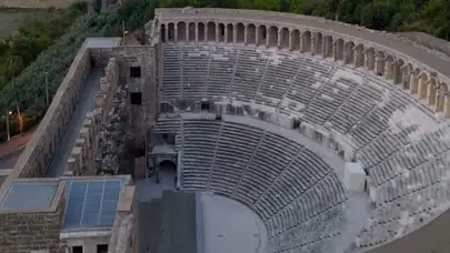 Tarihi dokuyu teknolojiyle buluşturdular: Engelli bireyler için Aspendos’a sanal yolculuk