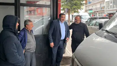 Başkan Kılıç mesaiye sahada başladı: Esnafın derdini dinledi, çözüm için düğmeye bastı