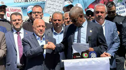HAK-İŞ’ten Sudan için Ankara’da tarihi eylem: Paralı askerlerin katliamına sessiz kalmayacağız