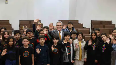 Başkan Tetik'ten çocuklara 23 Nisan mesajı: Geleceğin mimarları sizlersiniz