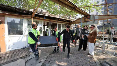 Yıllardır süren işgal sona erdi: 1050 Konutlar'da yeşil alan yeniden halkın oldu