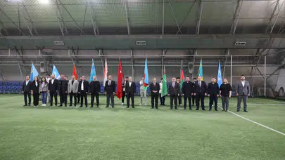 Kayseri'de Türk dünyası buluşması: Spor sahalarında dostluk rüzgarları esiyor