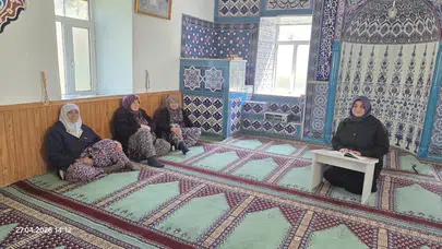 Bozüyük’te gönül köprüleri kuruldu: Kadınlar manevi sohbetlerde buluştu
