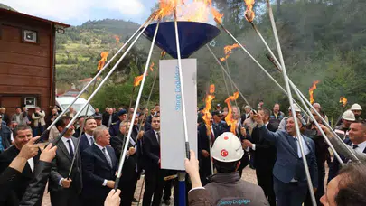 Sinop’ta beklenen gün geldi: Dikmen’de doğalgaz konforu resmen başladı