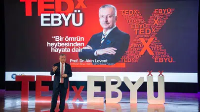 Rektör Levent'ten gençlere "ayna" metaforu: Hayata nasıl bakarsanız öyle karşılık alırsınız