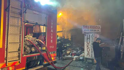 Yozgat’ta ısınma çabası faciaya davetiye çıkardı: Sanayi sitesinde korkutan yangın