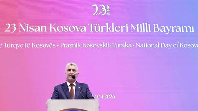 Balkanlar’da 23 Nisan coşkusu: Bakan Bolat kardeş topraklarda birlik mesajı verdi