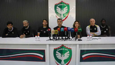 Amedspor’da Süper Lig yemini: Şampiyonluk için tek yürek oldular