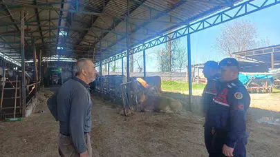 Bilecik'te jandarmadan çiftçiye kritik uyarı: Hayvan hırsızlarına ve dolandırıcılara karşı önlem paketi