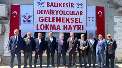 Demir yolu emekçilerinden vefa örneği: 28 yıldır süren gelenek yaşatılıyor