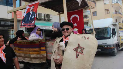 Kumluca’da Yörük rüzgarı: Bin yıllık gelenek kortejle yeniden canlandı