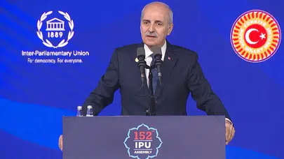 TBMM Başkanı Kurtulmuş'tan küresel sisteme sert eleştiri: Bu dünya böyle gitmez