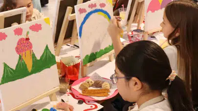 Minik ellerden dev hayaller: Coşkunöz Holding’in sanat şenliğinde renkli buluşma