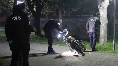 Parkta dehşet anları: Sözlü tartışma kanlı bitti