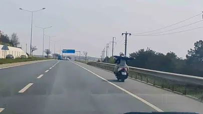 Ölümle dans böyle olur: Kırıkkale trafiğinde yürekleri ağza getiren görüntüler