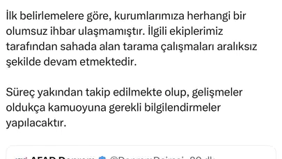 Ağrı’da korkutan sarsıntı: Patnos sallandı