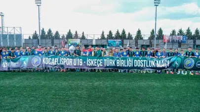 Sınırları aşan kardeşlik: Batı Trakya ve Kocaeli yeşil sahada buluştu