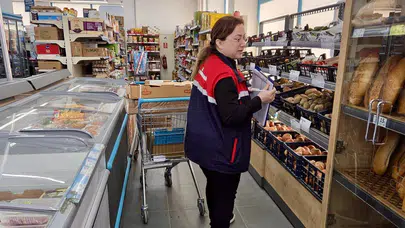 Afyonkarahisar’da etiket takibi: Market rafları mercek altına alındı