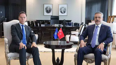 Ankara'da kritik diplomasi trafiği: Bakan Fidan, NATO'nun yeni patronu Rutte'yi ağırladı
