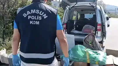 Samsun'da şaşırtan yakalama: Ev eşyası diye taşıdığı koliden cephanelik çıktı