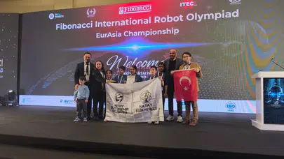 Hatay’ın genç dehaları dünyayı hayran bıraktı: Robot olimpiyatlarında çifte gurur