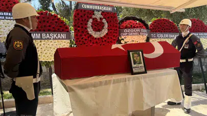 Görevi başında şehit düşen kahraman polise veda: Akhisar gözyaşlarına boğuldu
