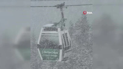 Bursa’da Nisan sürprizi: Uludağ’da kar yağışı etkili oldu