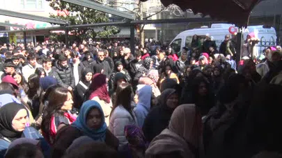 Giresun’da yürek yakan cenaze! 16 yaşındaki Tuana son yolculuğunda