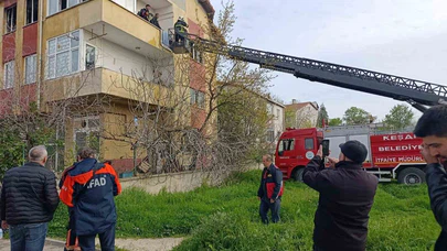 Evi ateşe verdi, babasını arayıp evi yaktım gel dedi