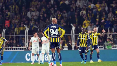 Fenerbahçe, evinde 5. kez puan kaybetti